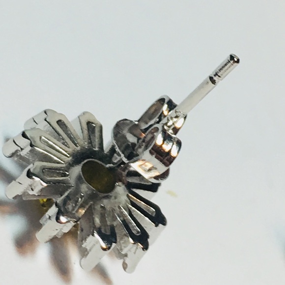 Sunflower 925 Sterling Earrings - Picture 6 of 8